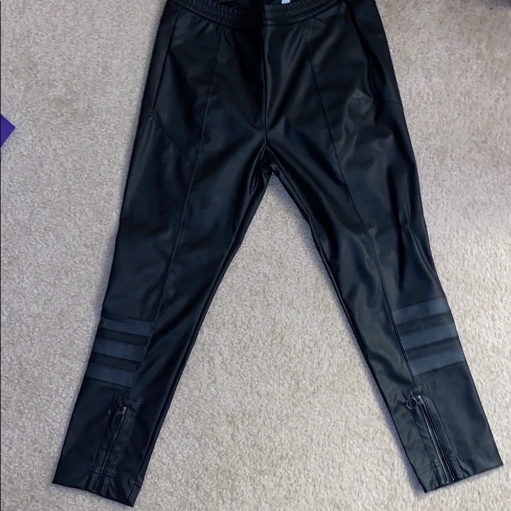 Adidas Faux Leather Pant